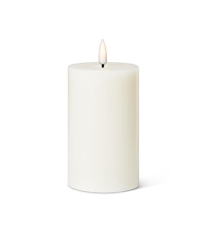 Sand LED Pillar Candle