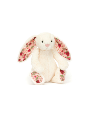 Jellycat Blossom Cream Bunny "Berry" Litte