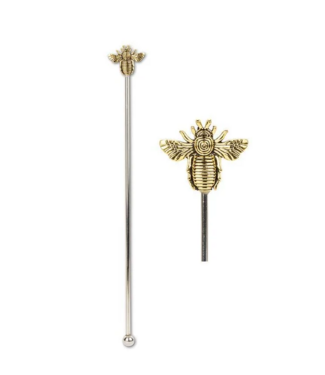 Golden Bee Swizzle Sticks