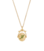 Fable England Initial Gold Spinner Necklace