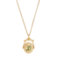 Fable England Initial Gold Spinner Necklace