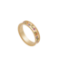 Fable England Folksy Floral Gold Ring