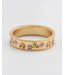 Fable England Folksy Floral Gold Ring