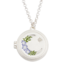 Fable England Nightshade Moon Silver Locket Necklace
