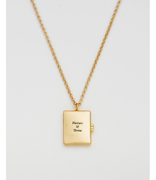 Fable England Eve Floral Locket