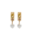 Fable England Blackberry Bramble Pearl Drop Earrings