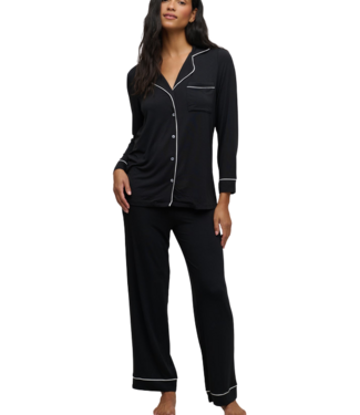 Barefoot Dreams Luxe Milk Jersey Piped Pjama