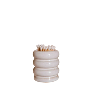 Mimi & August Ceramic Match Pot