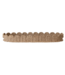 Decorative Hand-Woven Bankuan Scalloped Tray
