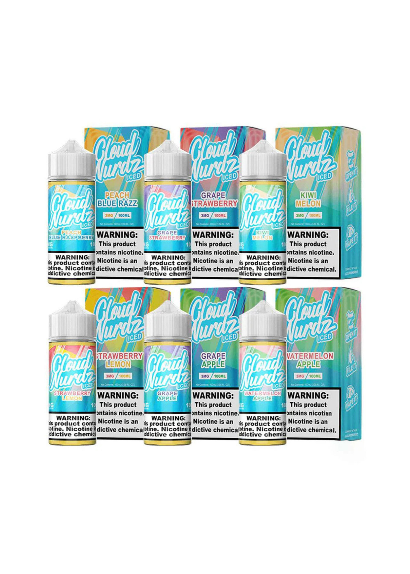 Cloud Nurdz E-liquid 100ml