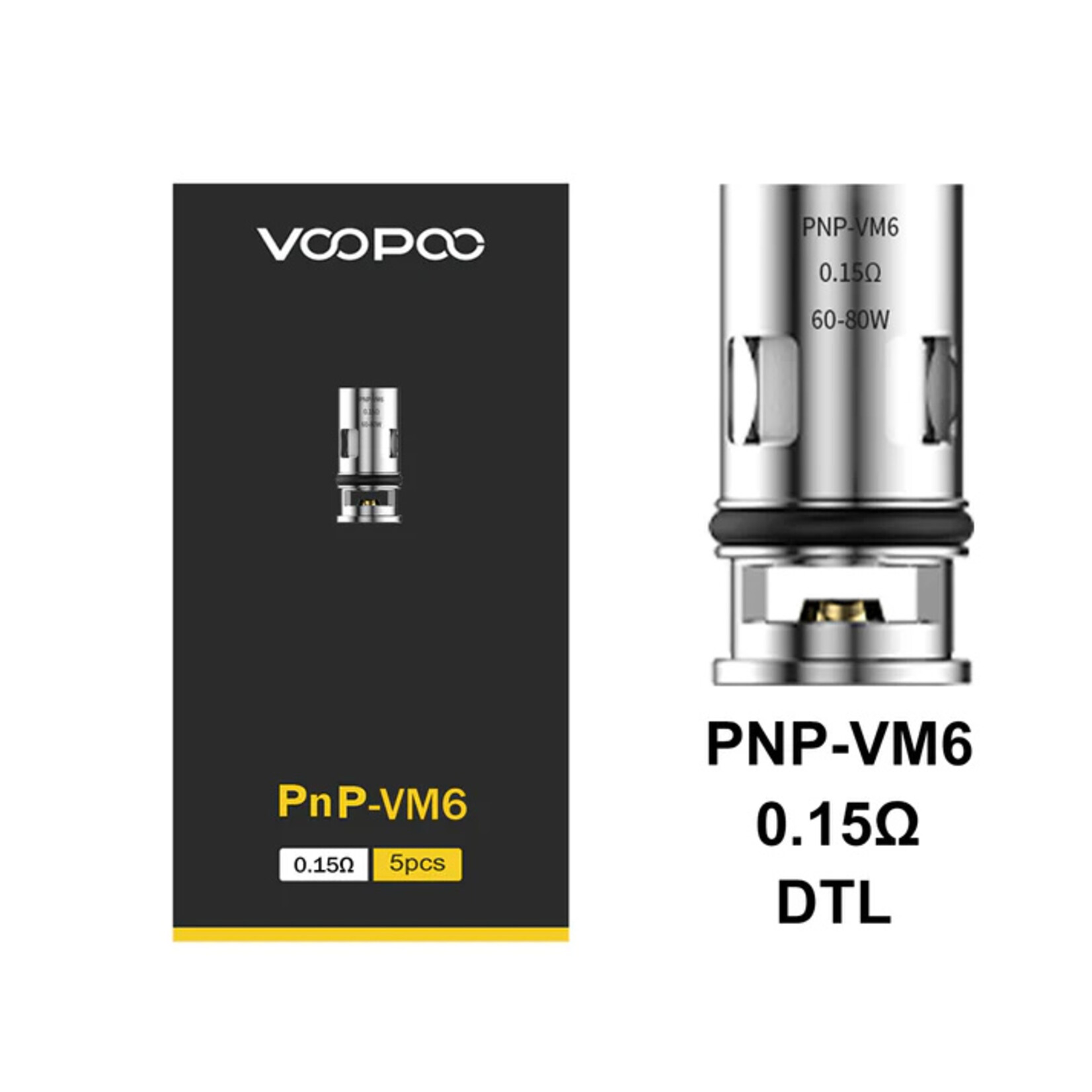 VooPoo PNP Coils 5pk