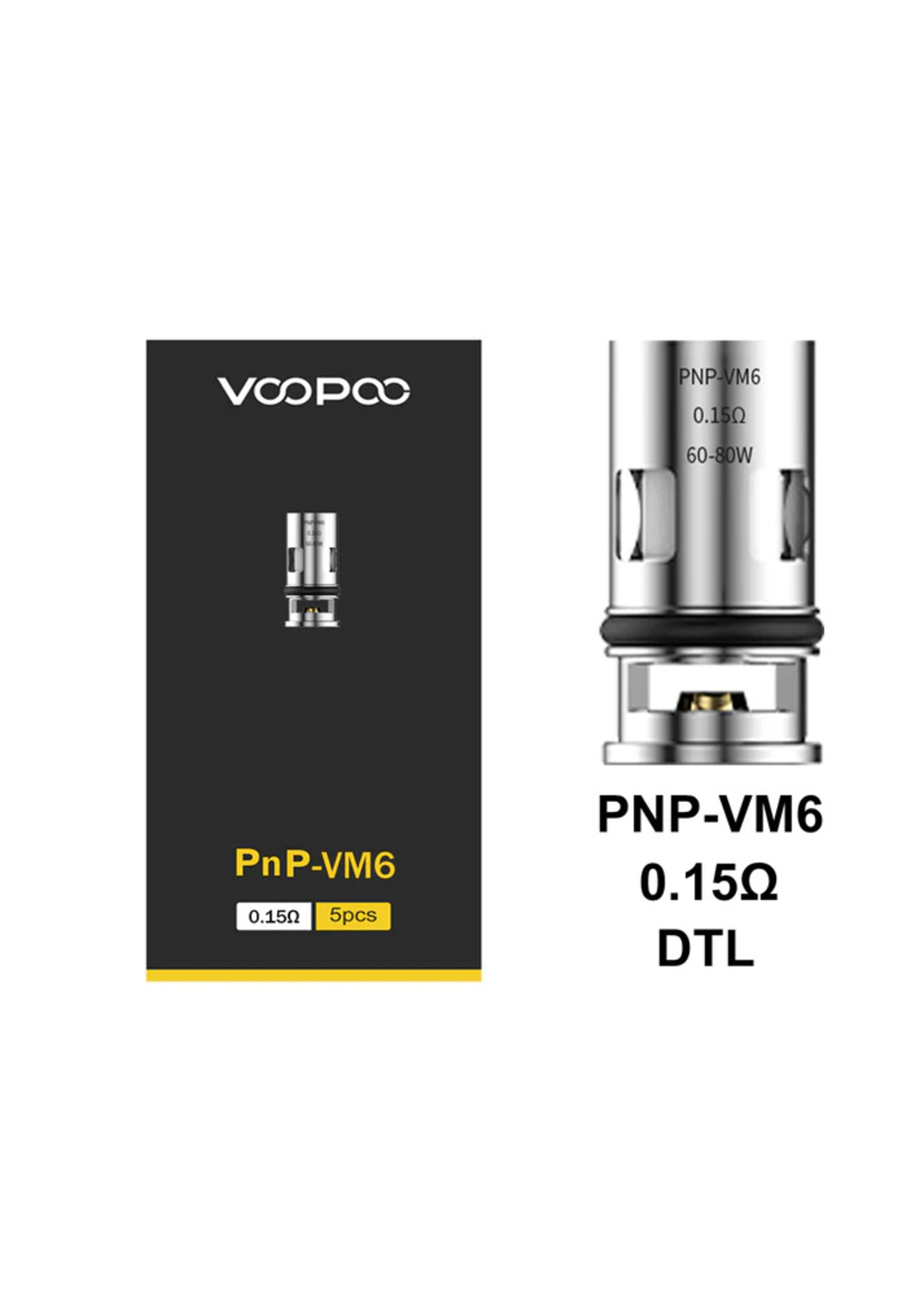 VooPoo PNP Coils 5pk