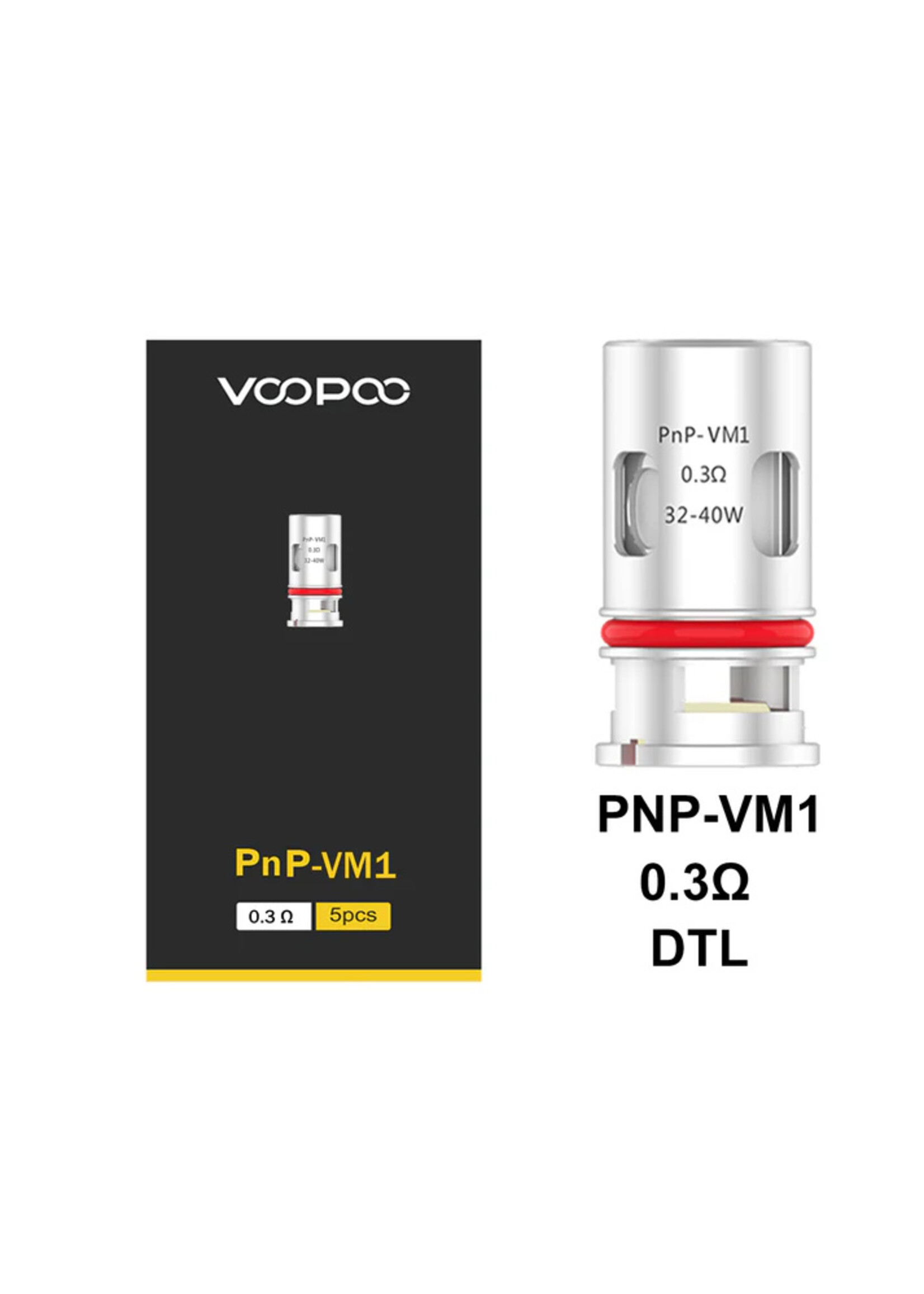 VooPoo PNP Coils 5pk