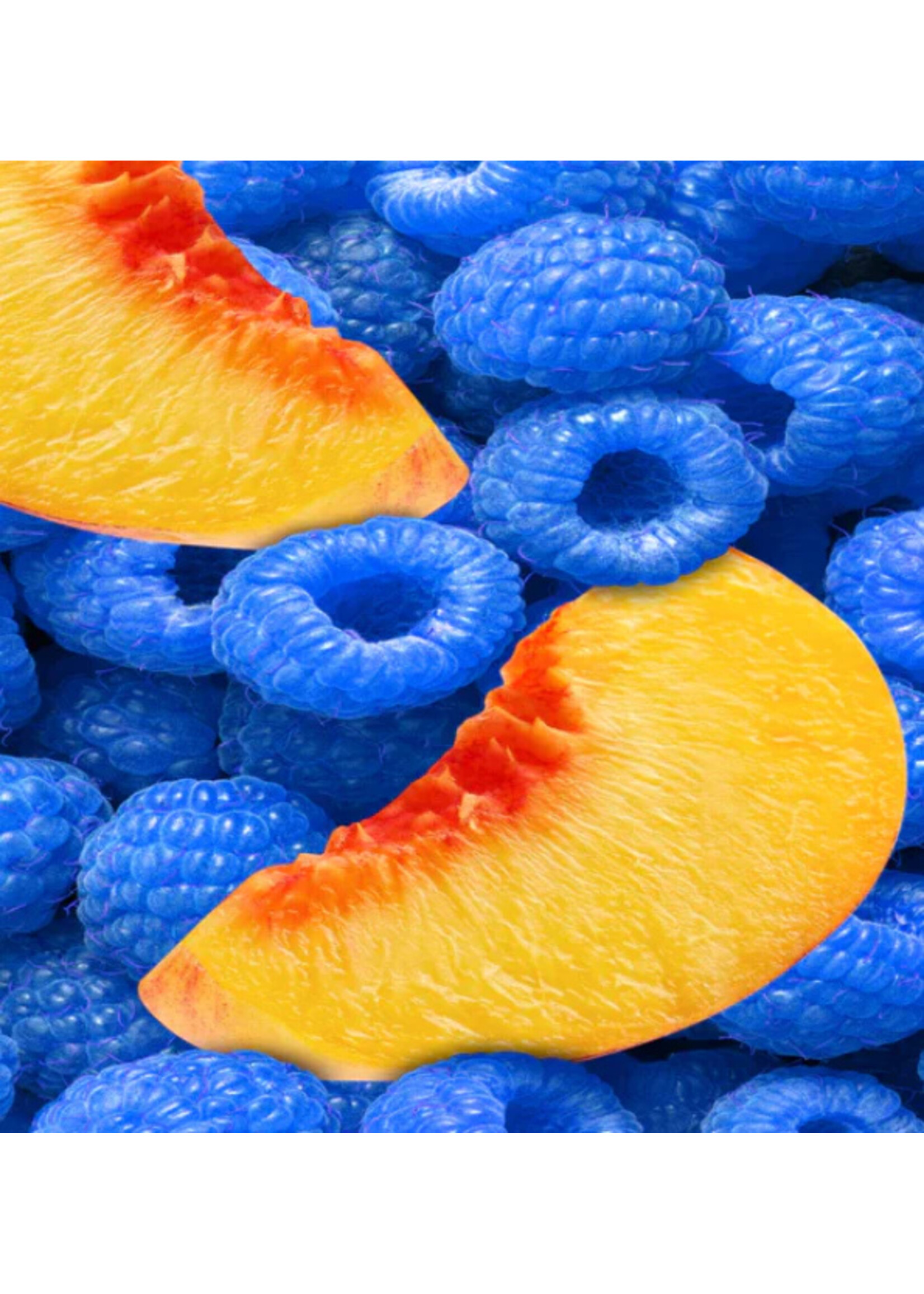 Ri Ecig Peach Blue Razz White Label (House) Nic Salt