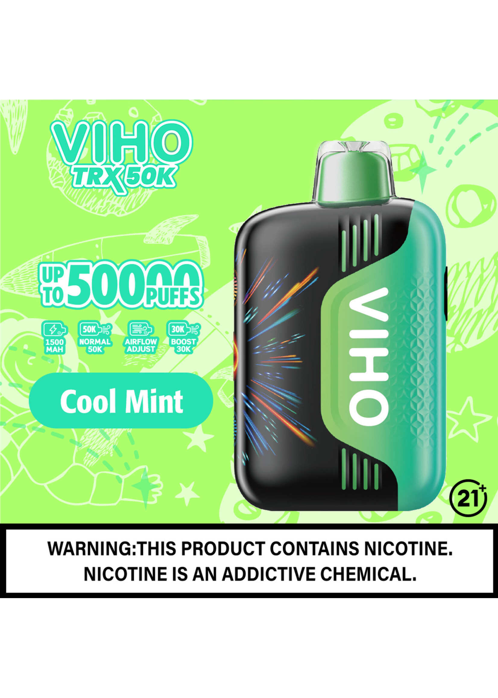 Viho VIHO TRX 50K puffs