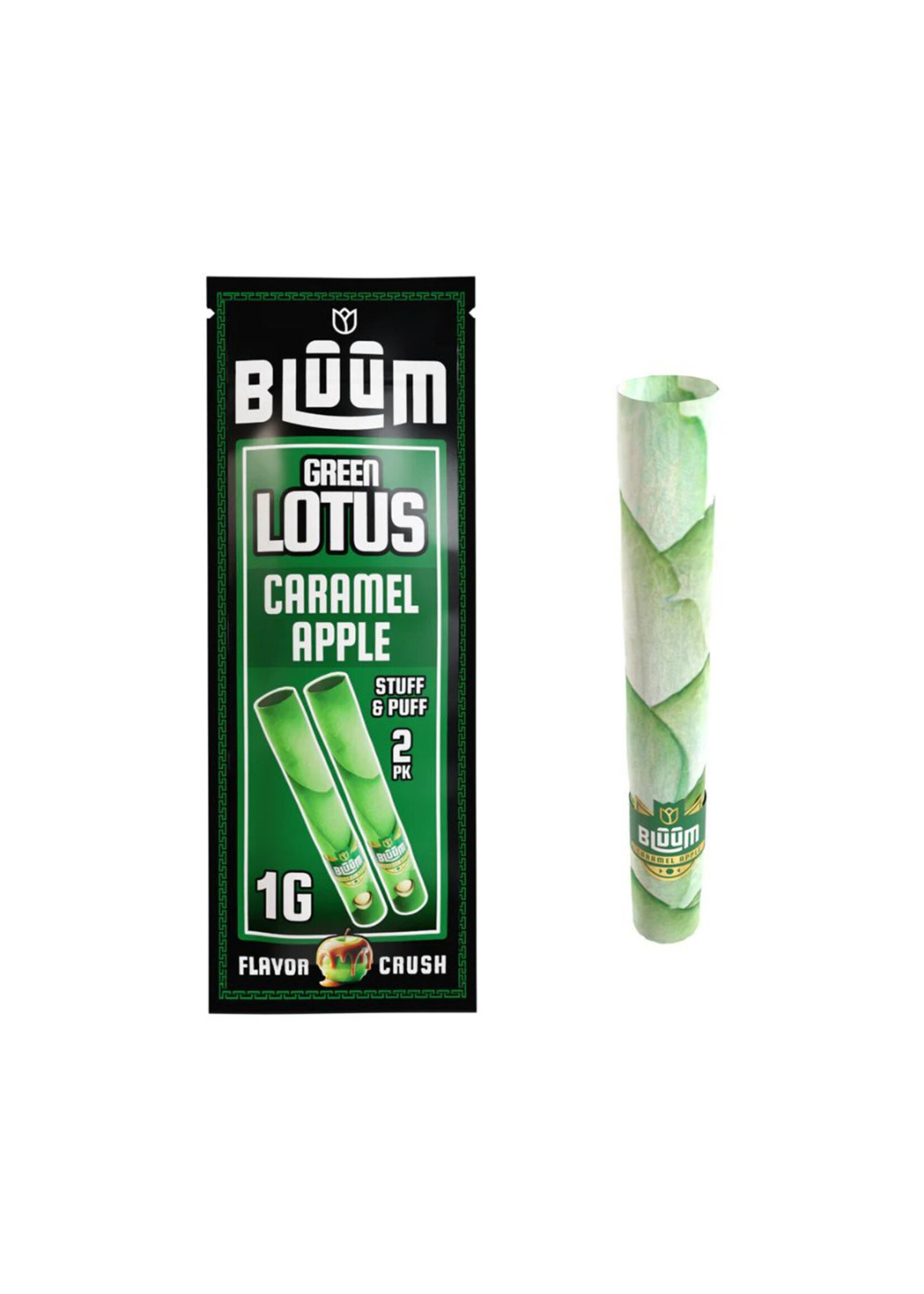 Bluum Bluum Stuff & Puff Wild Flower Rolls 1G Caramel Apple