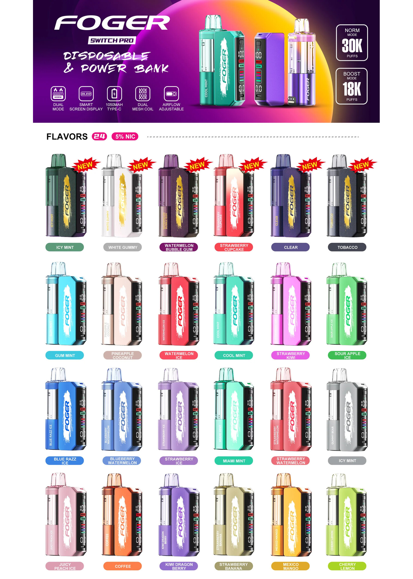 Foger Foger Switch Pro 30k