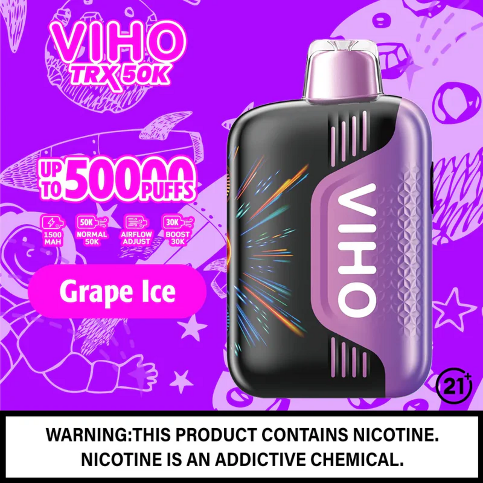 Viho VIHO TRX 50K puffs