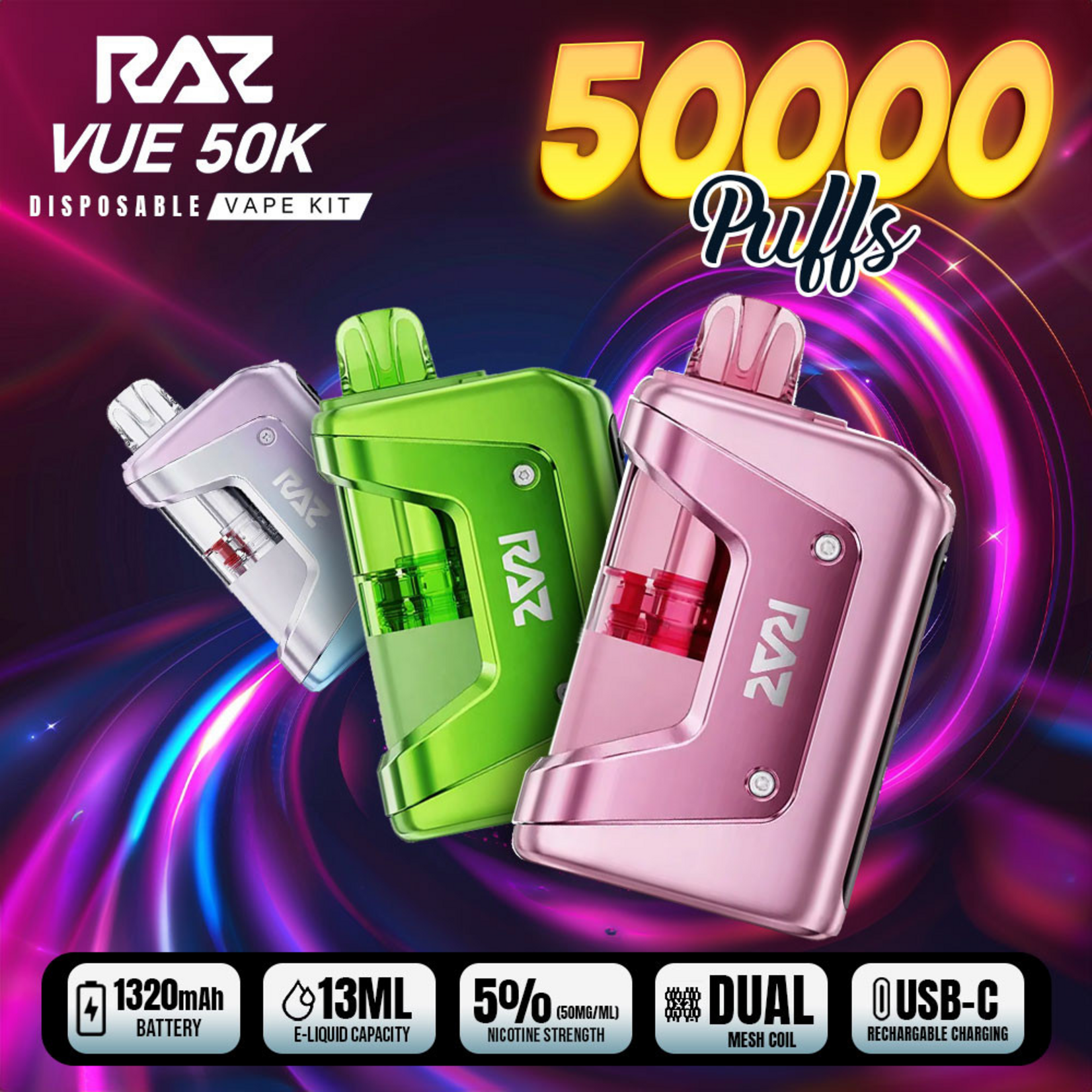 Raz Raz VUE 50k