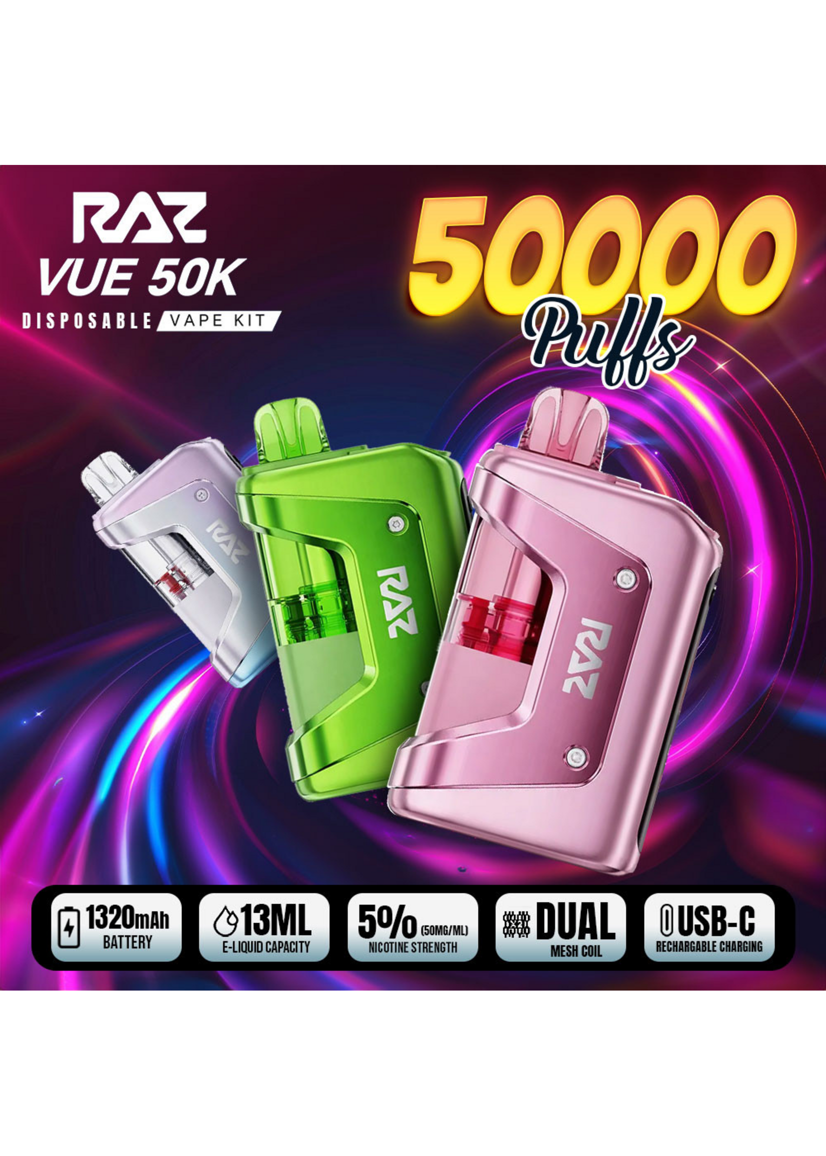 Raz Raz VUE 50k