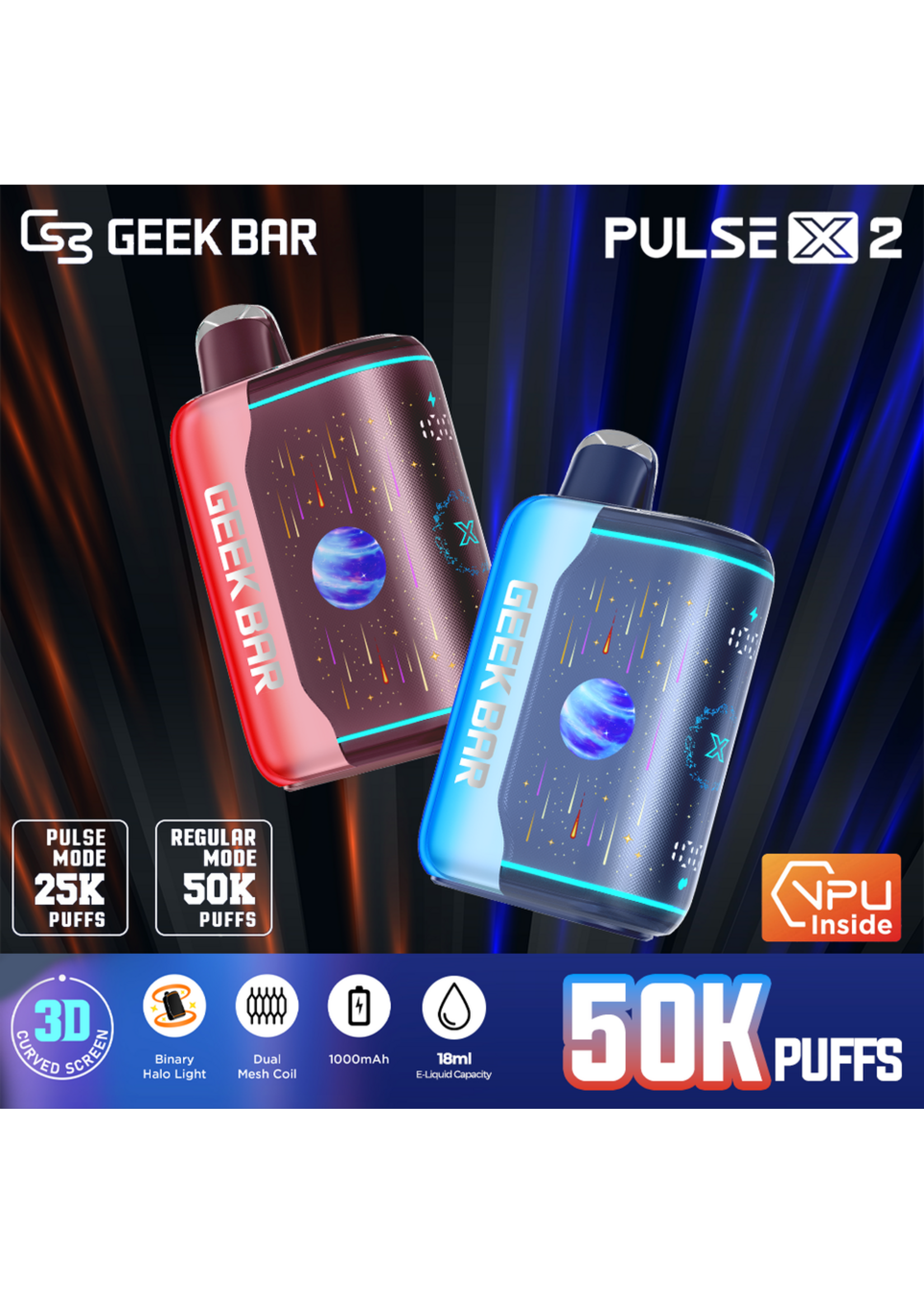 GeekBar Geek Bar Pulse X2 50k