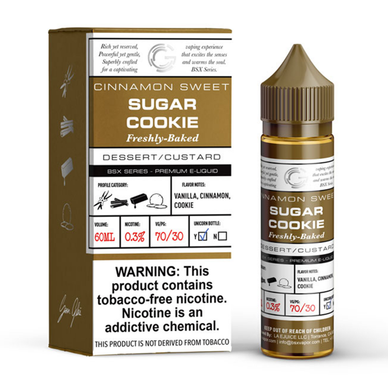 Glas Glas Eliquid 60ml