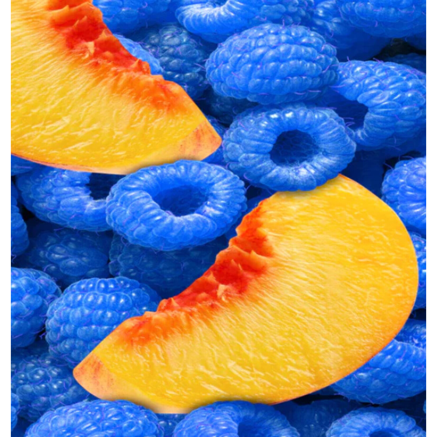 Ri Ecig Peach Blue Razz White Label (House) E-Liquid