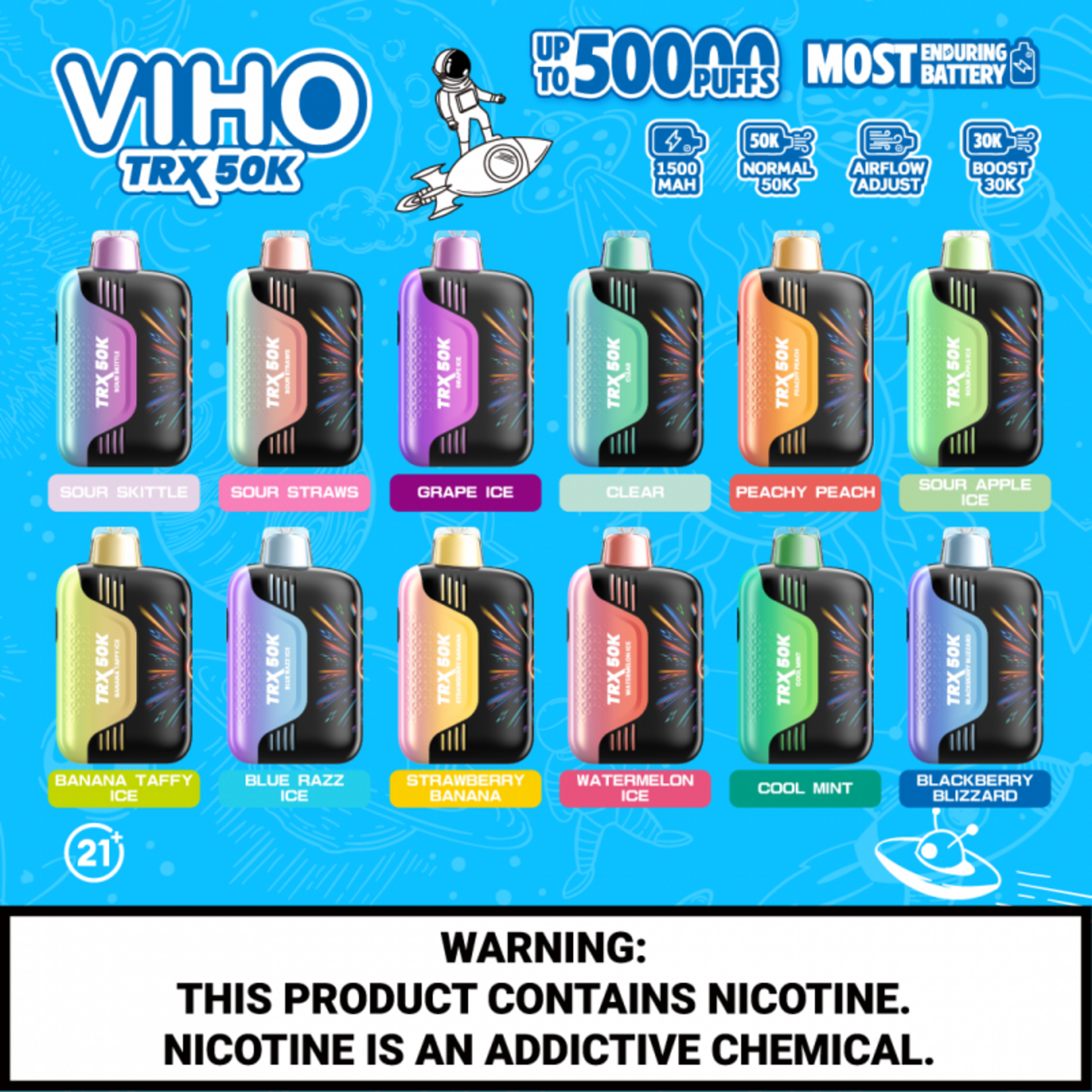 Viho VIHO TRX 50K puffs