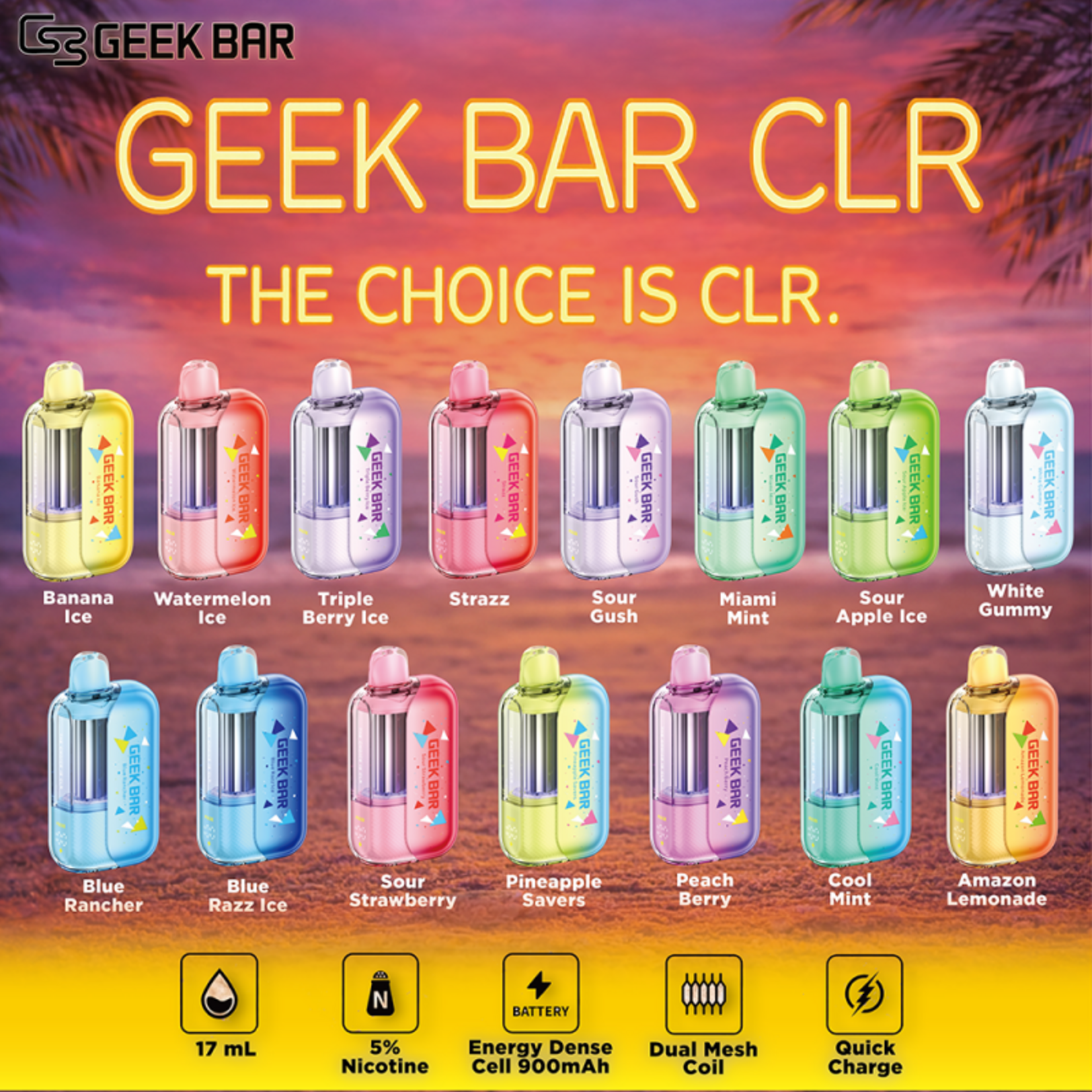 GeekBar Geek Bar CLR 50k