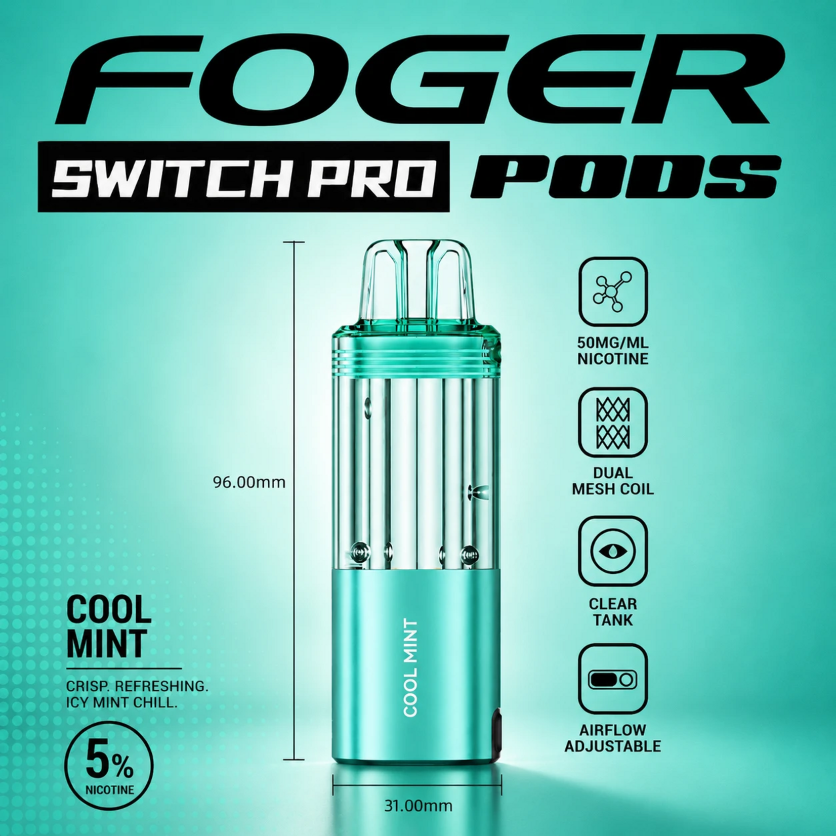 Foger Foger Replacement Pod 30K
