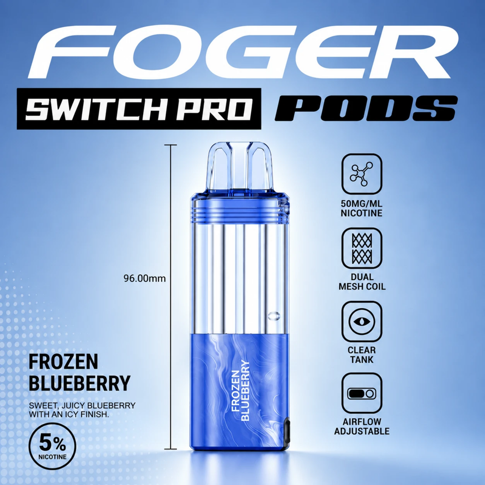 Foger Foger Replacement Pod 30K