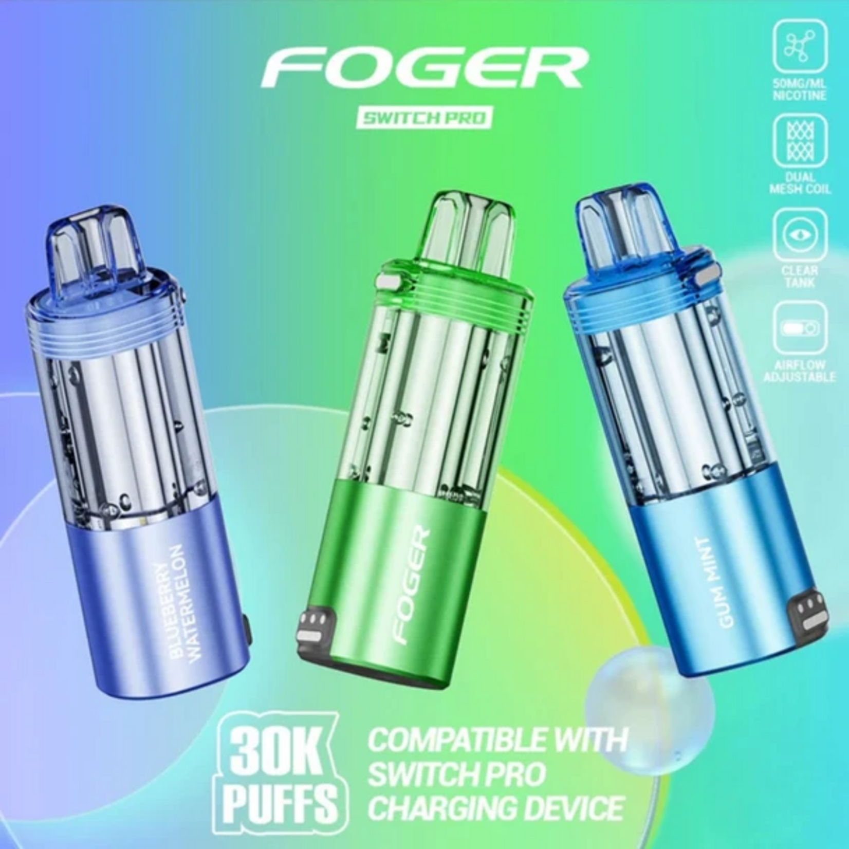 Foger Foger Replacement Pod 30K