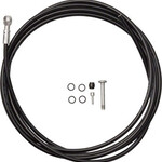 Magura Magura Hydraulic Brake Hose - 2500mm, For MT4 to MT TRAIL SL, Pressed Banjo Fitting, Black