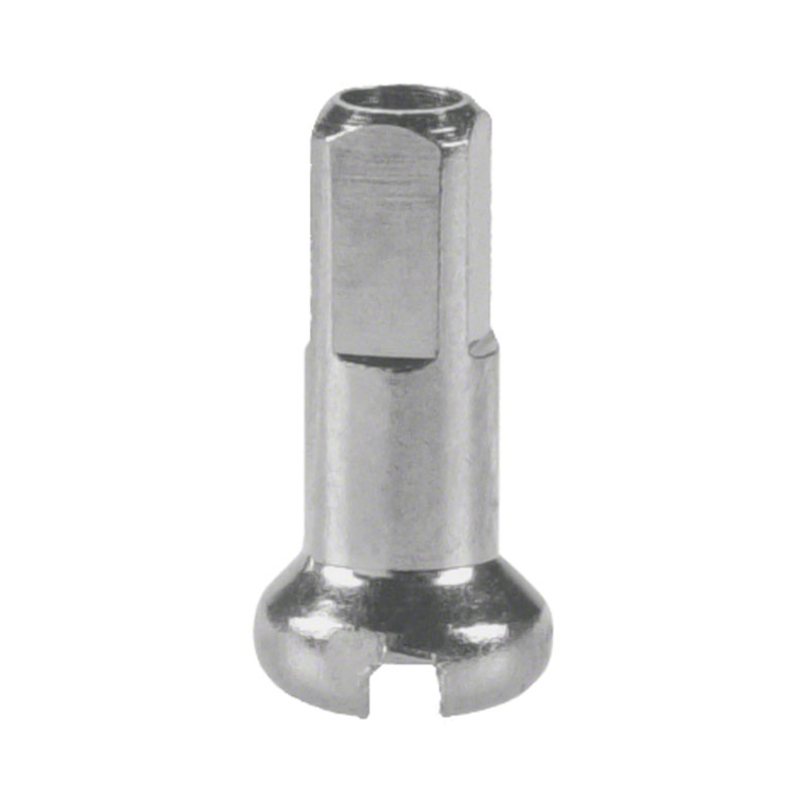 DT Swiss Each - DT Swiss Standard Spoke Nipples - Brass, 1.8 x 12mm, Silver