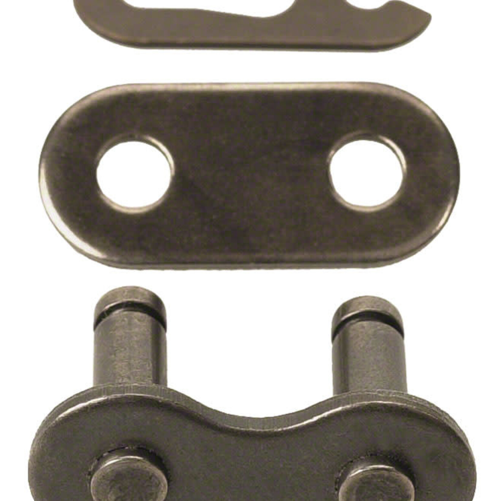 KMC KMC 415H Master Link - Single Speed 1/2" x 3/16", Gray