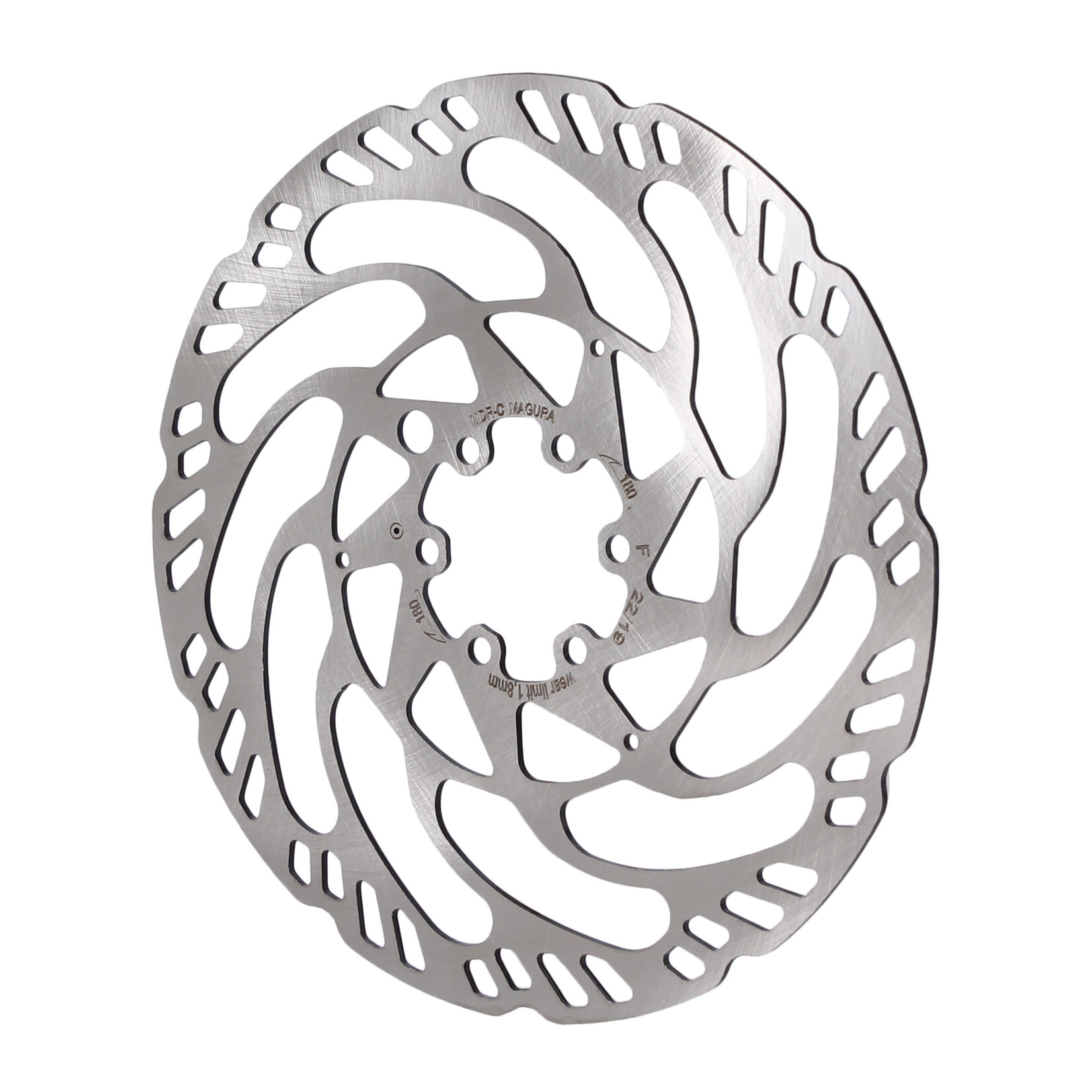 Magura 180mm Rotor, 6-Bolt , 2.0mm, MDR-C, Silver