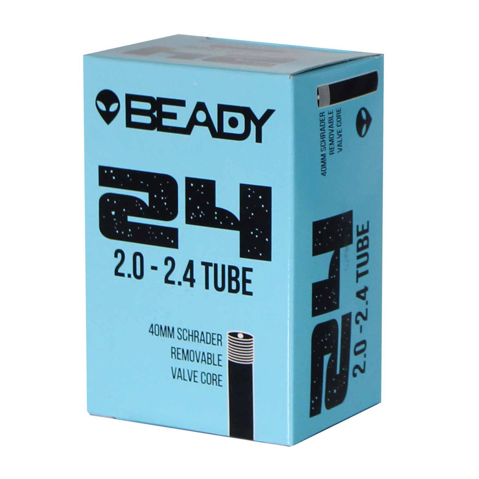 Beady Beady Butyl Tube, 24x2.0-2.4" SV 40mm