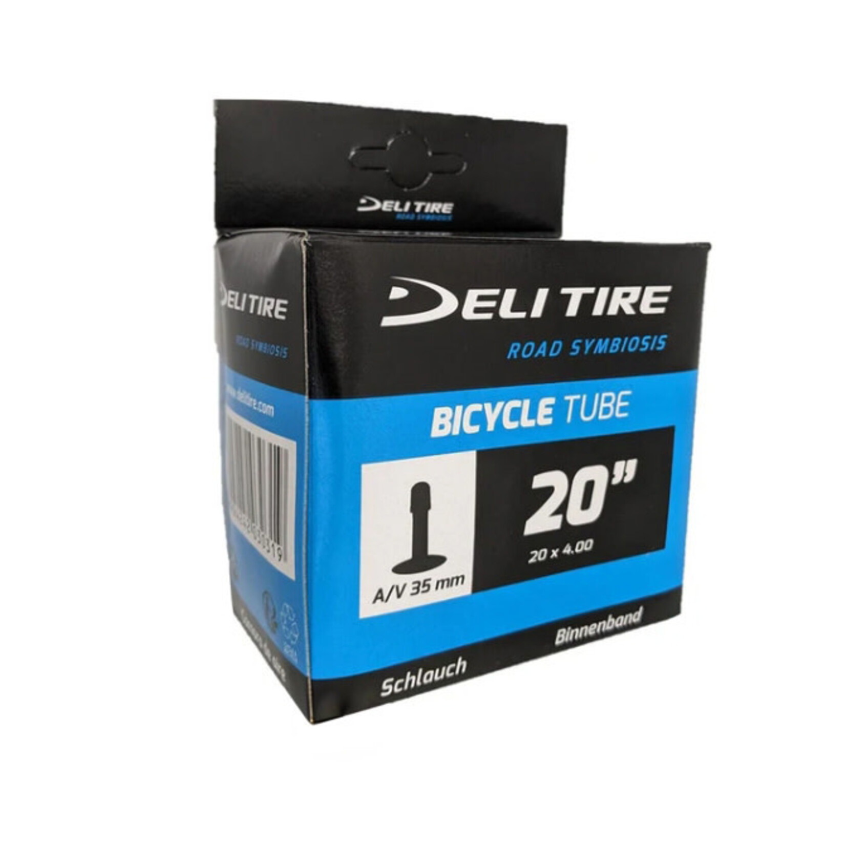 Delium Tire Delium Tire Standard Butyl Tube, 20x4.0-4.5", SV 48mm, Low Lead Ea