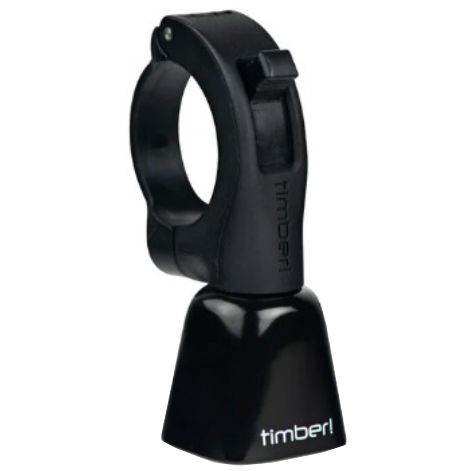 Timber MTB Timber Mountain Bike Bell, Yew! Bolt On, 35mm, Black