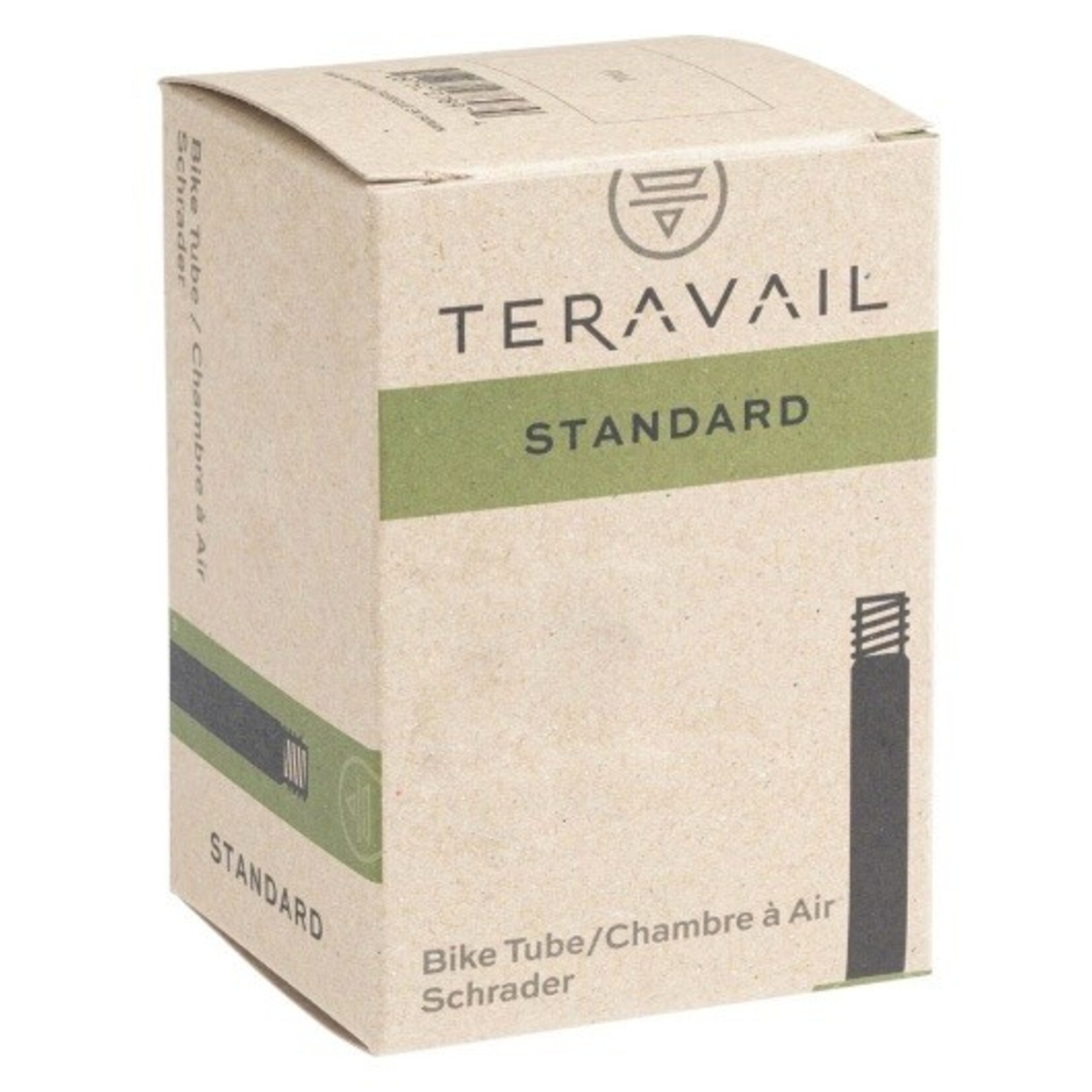 Teravail Teravail Standard Tube - 700 x 28 - 35mm, 35mm Schrader Valve