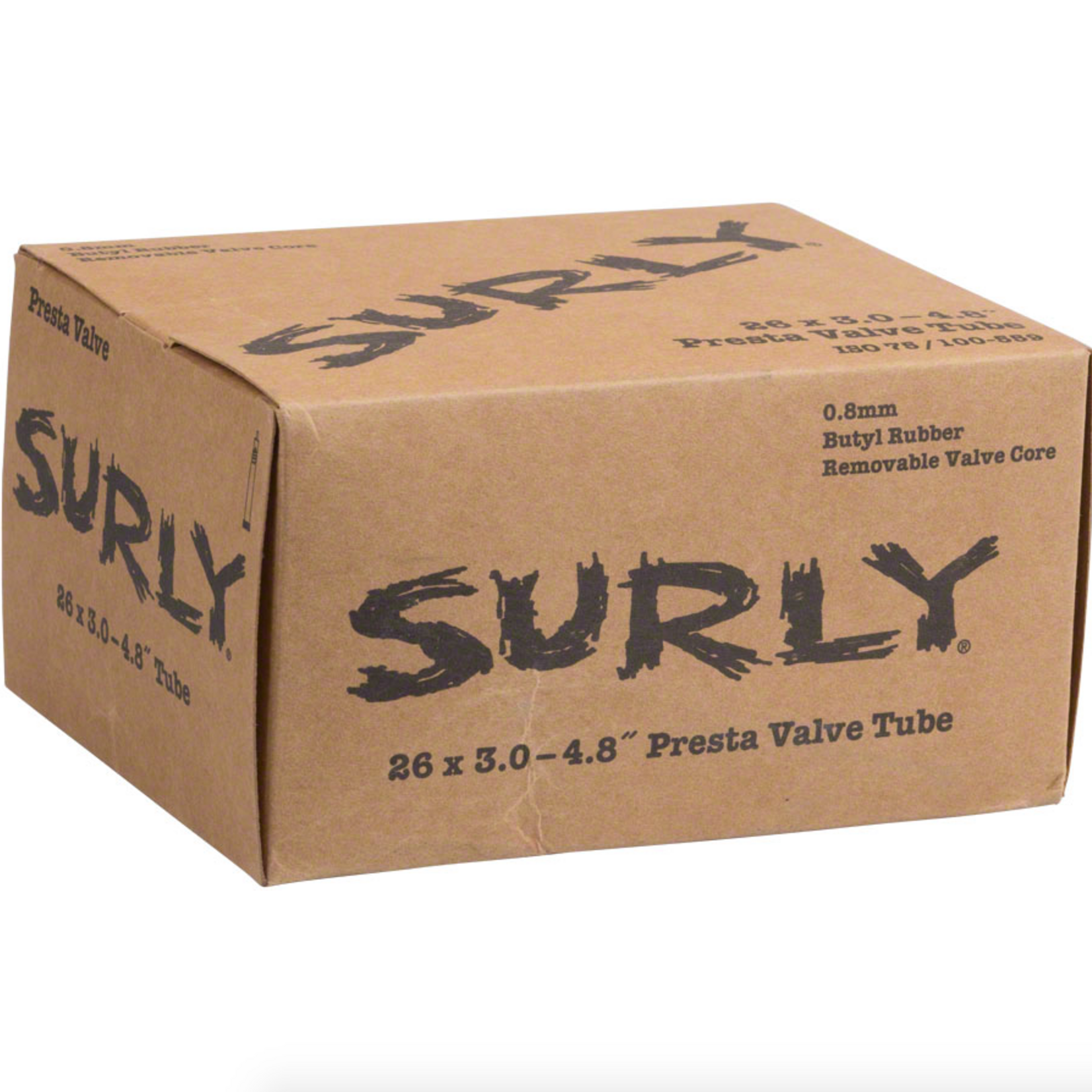 Surly Surly Plus Fat Bike Tube - 26+, 26  x  3.0 - 4.8, Presta Valve