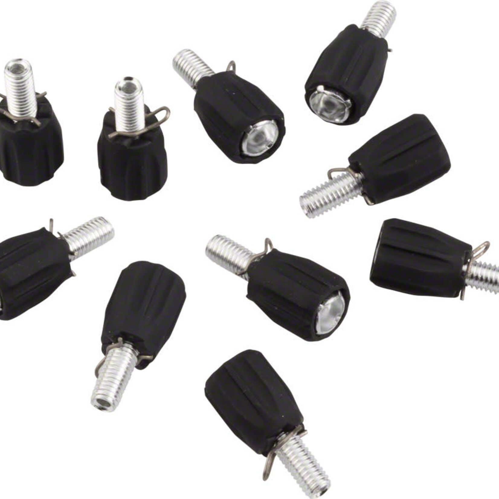 Jagwire Each - Jagwire Steel Frame Mount Index Adjusting Barrel M5, Black