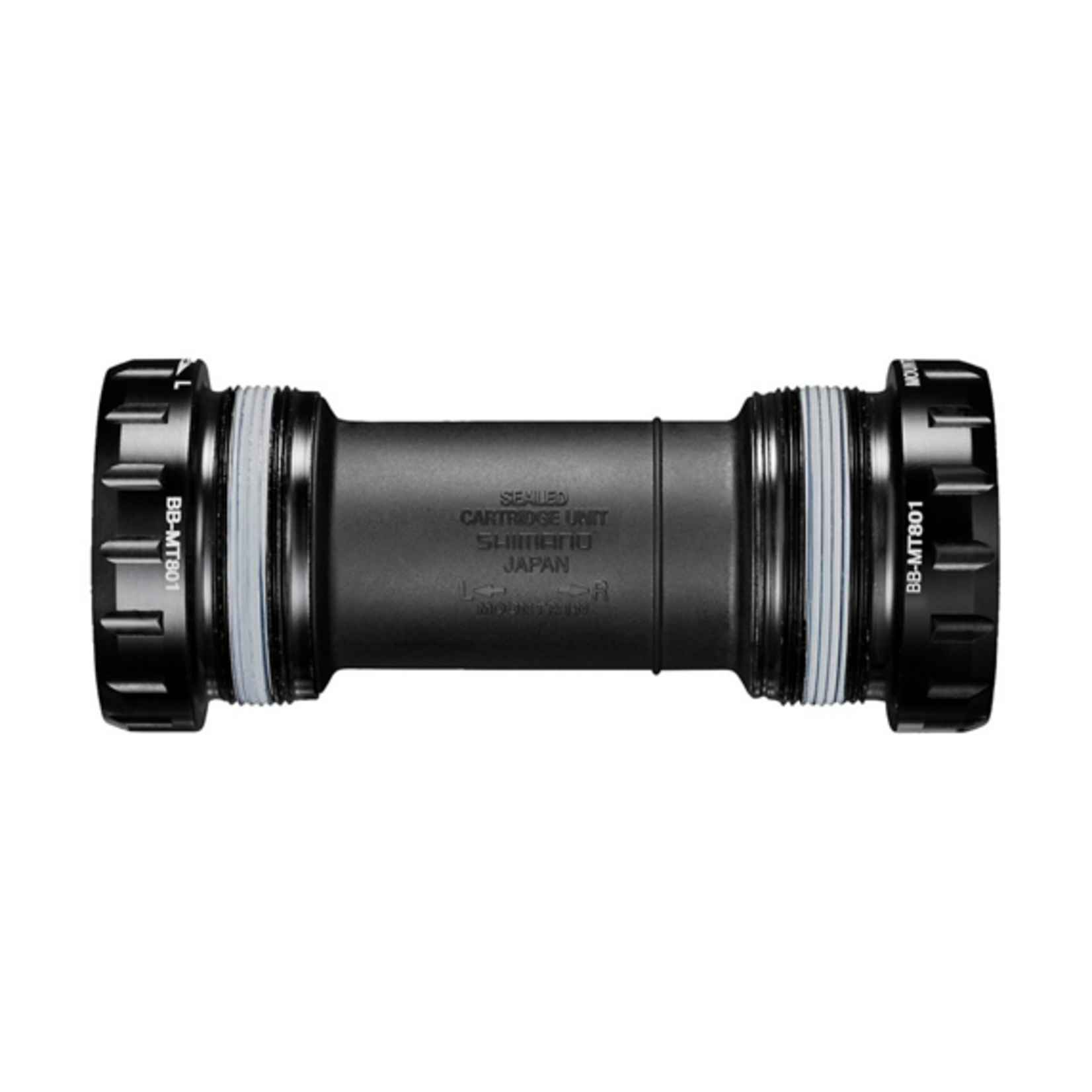 Shimano BOTTOM BRACKET, BB-MT801, RIGHT & LEFT ADAPTER (BSA THREADED)