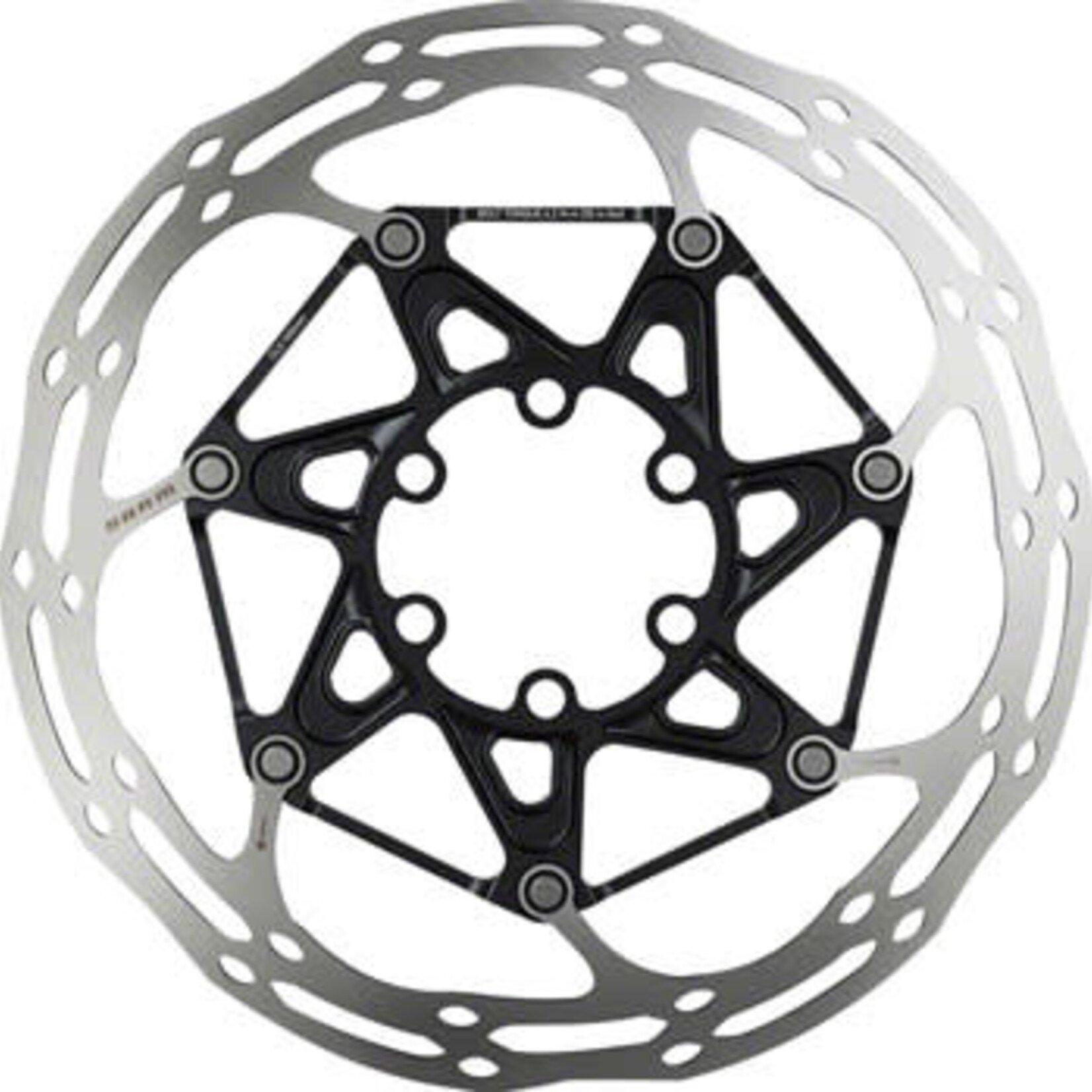 SRAM SRAM Centerline X Disc Brake Rotor - 180mm, 6-Bolt, Steel Bolts, Silver/Black