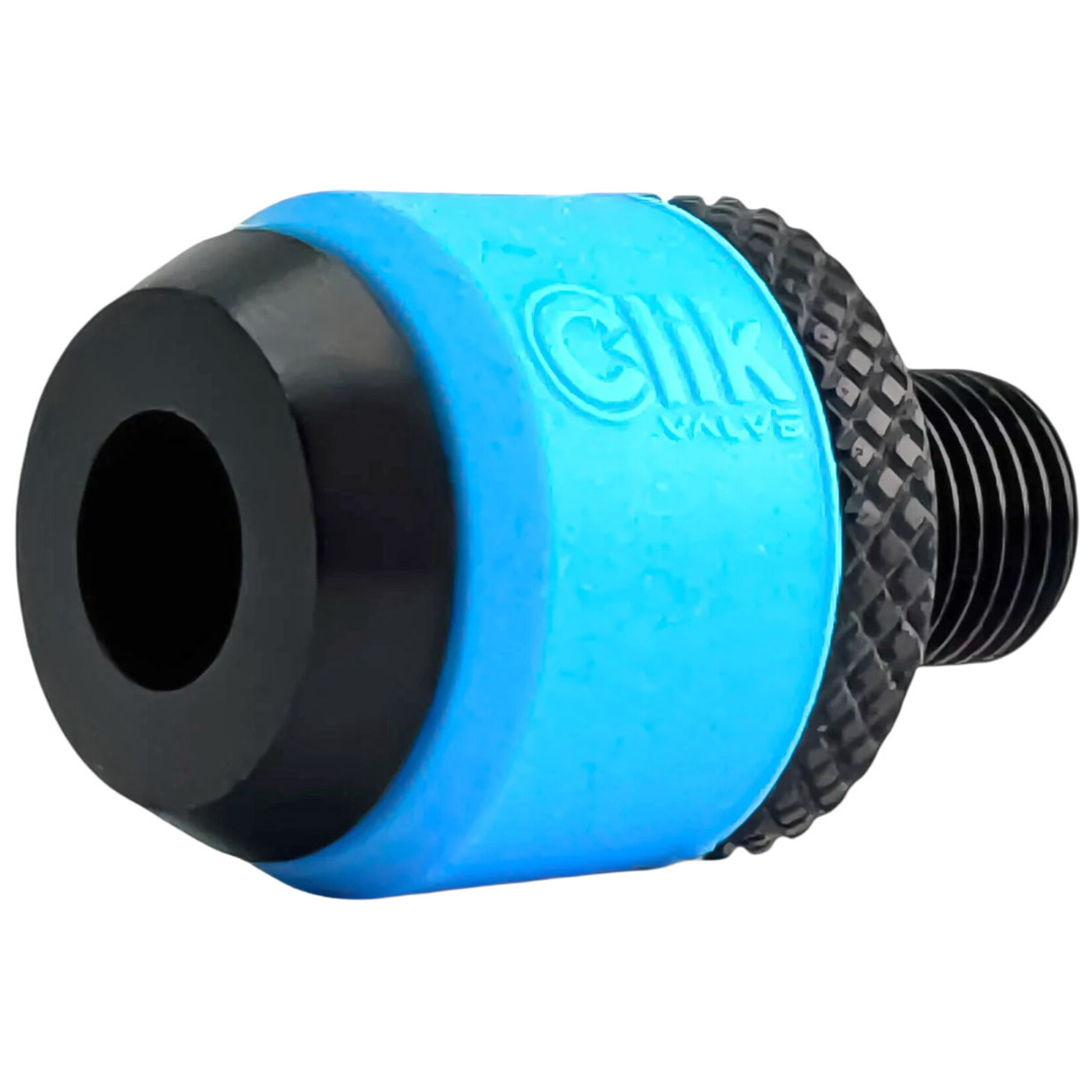 Clik Clik Pump Head Adapter, Schrader, Aluminum