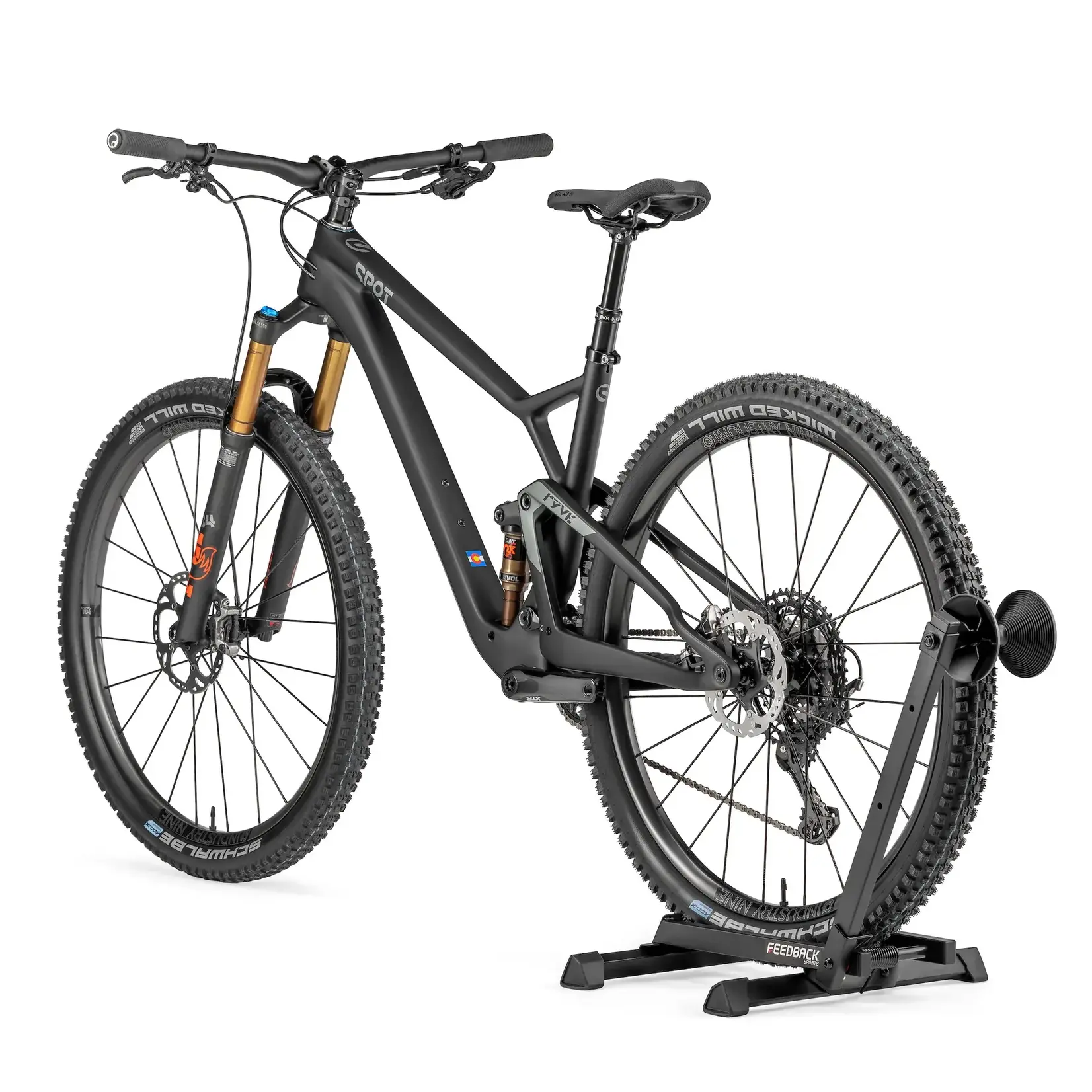 Feedback Sports RAKK 2.0 Display Stand - 1 Bike, Black