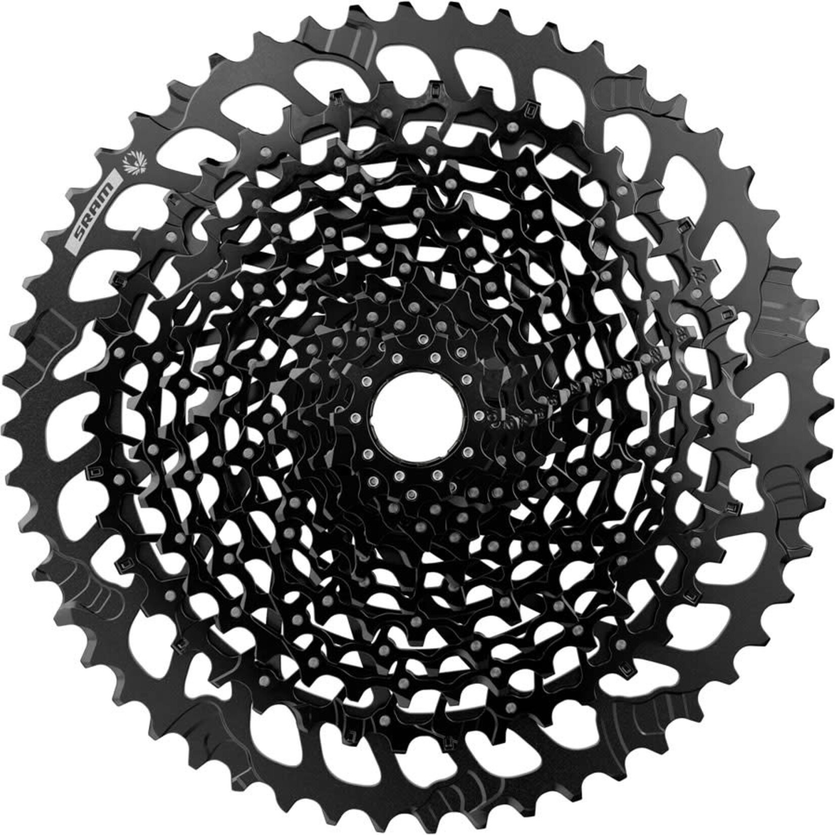 SRAM XG-1275 Eagle S200 Cassette - 12-Speed, 10-52t, For XD Driver, Black