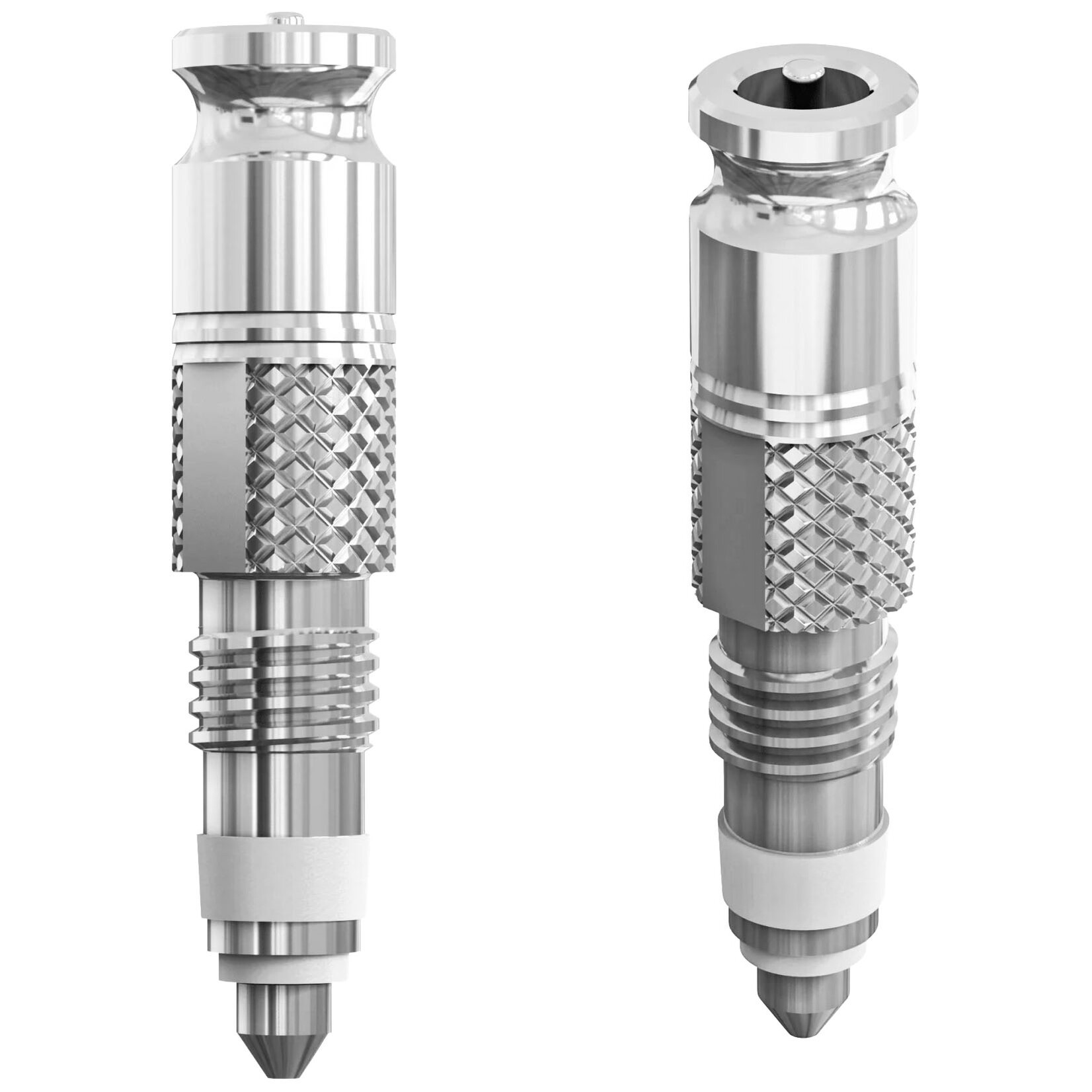 Clik Valve Core Set, Presta, Pair, Silver