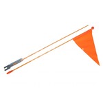 Drapeau orange 72″ en 2 sections