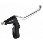 Leviers frein cantilevier argent/noir alliage